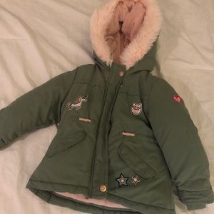 Toddler girl coat